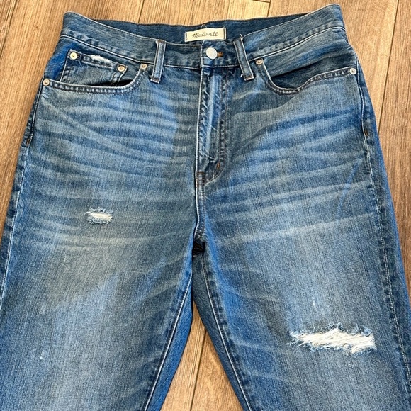 NWOT Madewell Rigid High-Rise Skinny Jeans Size 30 in Nape Wash - Picture 4 of 13